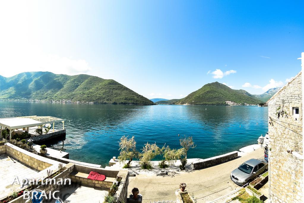 Apartment Waterline Perast Exteriör bild